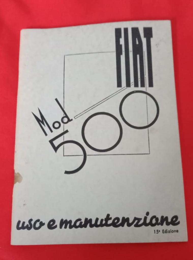 FIAT 500 A manuel d'utilisation et d'entretien, LesAnciennes.com