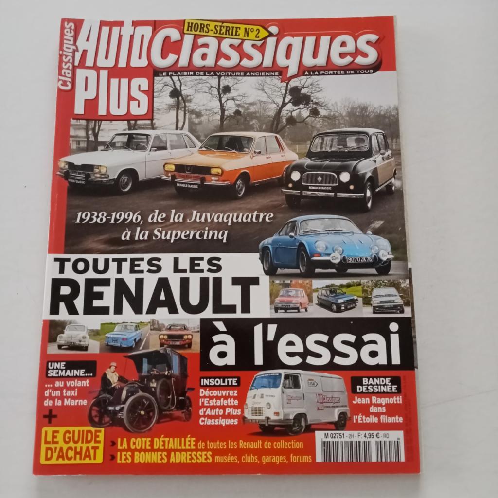AUTO PLUS CLASSIQUES N° 2 TOUTES LES RENAULT LesAnciennes.com