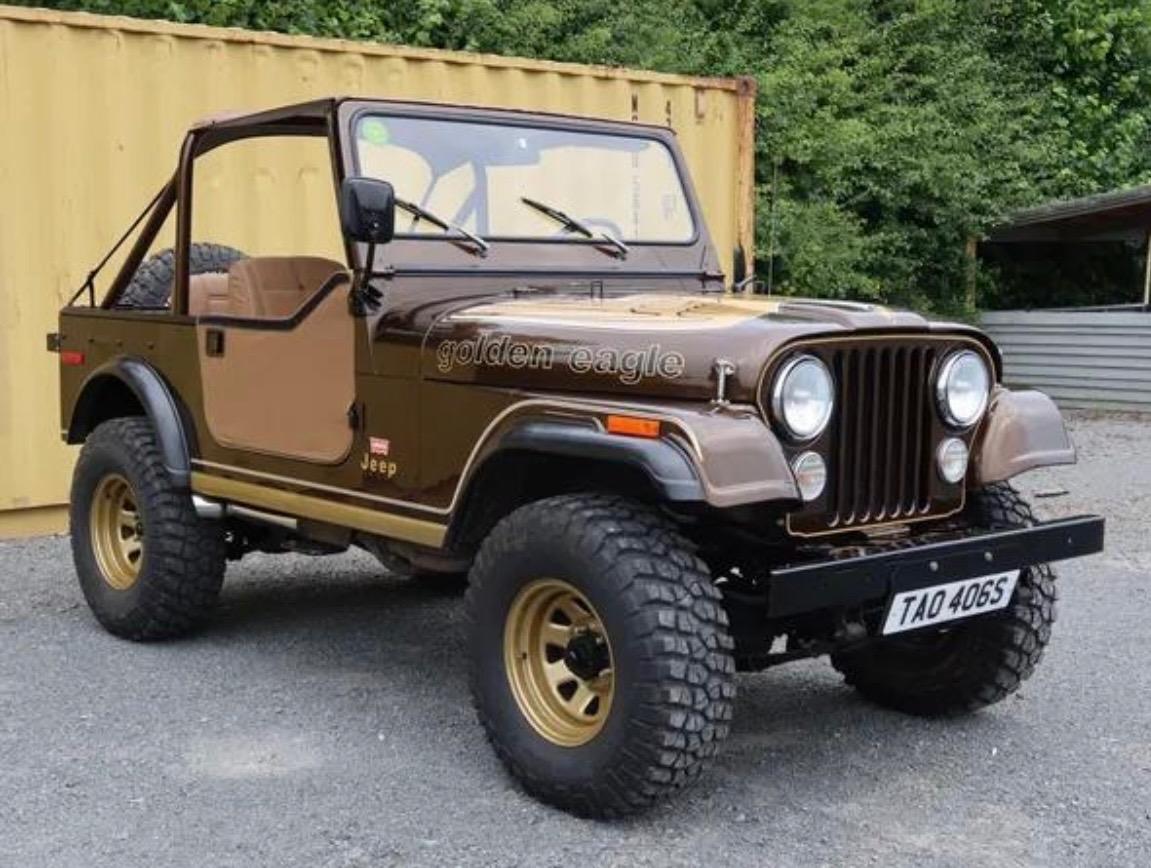 JEEP CJ 7 Golden Eagles - 1978 LesAnciennes.com