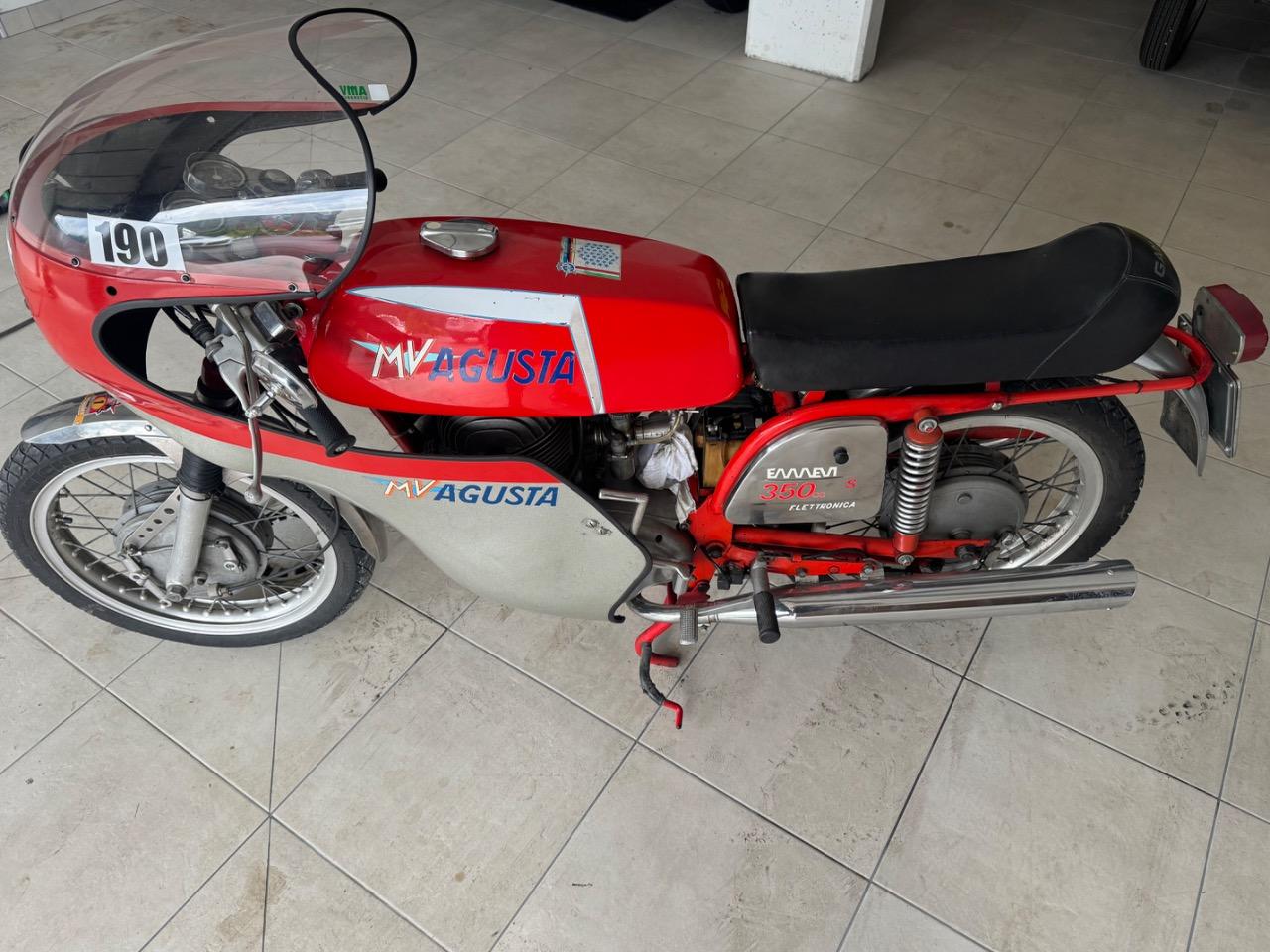 MV AGUSTA 350 electronica - 1968 LesAnciennes.com