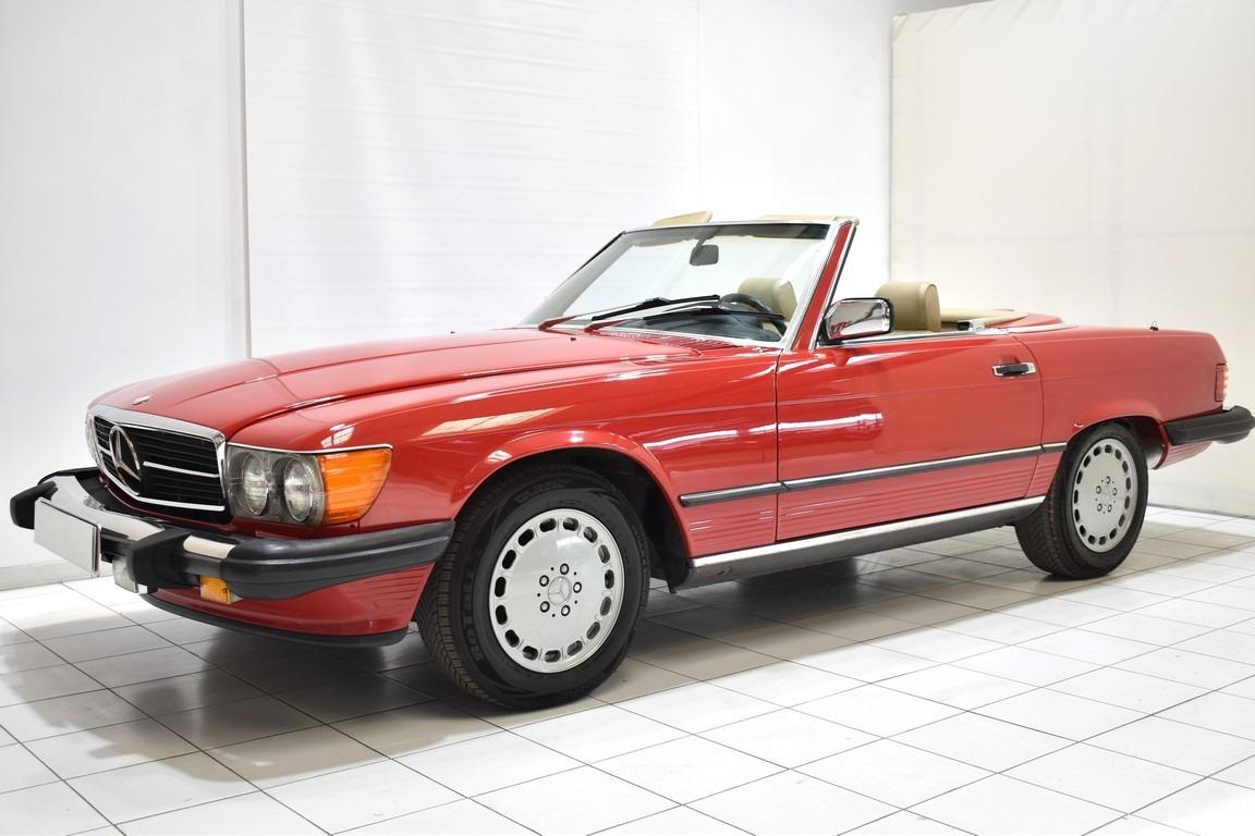 MERCEDES 560 SL + Hard Top - 1987 LesAnciennes.com