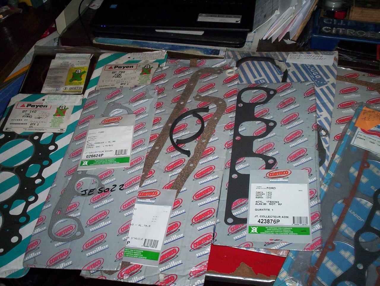 Lot 10 pochettes joints neuve ford voir détail LesAnciennes.com