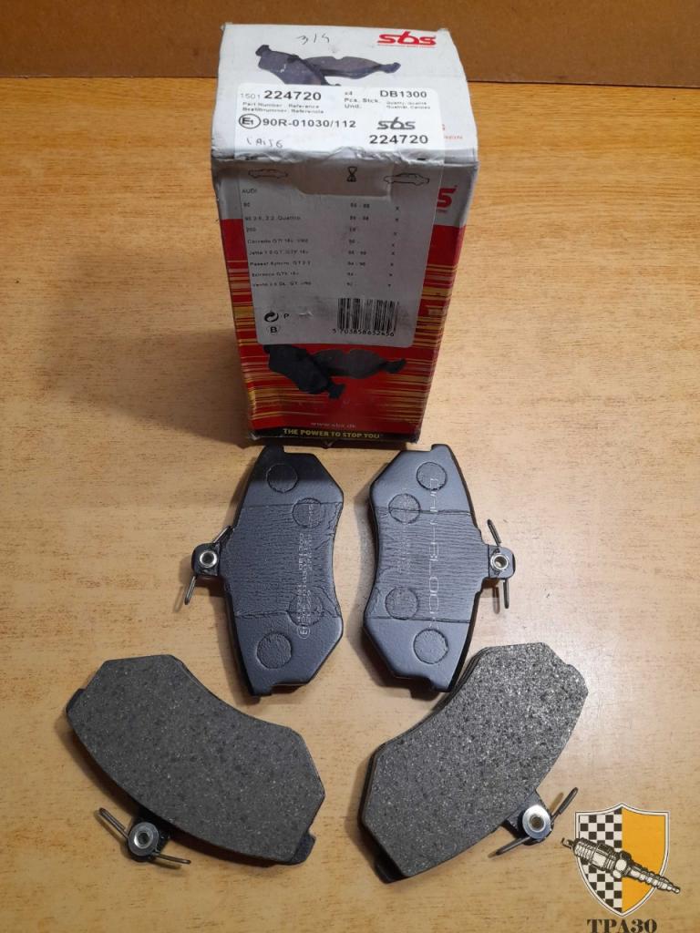 Plaquettes de frein avant vw Corrado scirocco Audi LesAnciennes.com