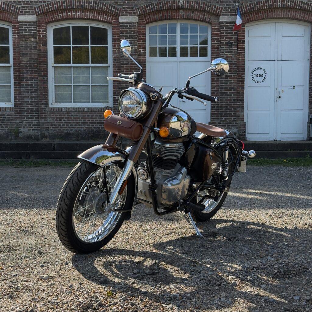 ROYAL ENFIELD Classic 350 Chrome LesAnciennes.com