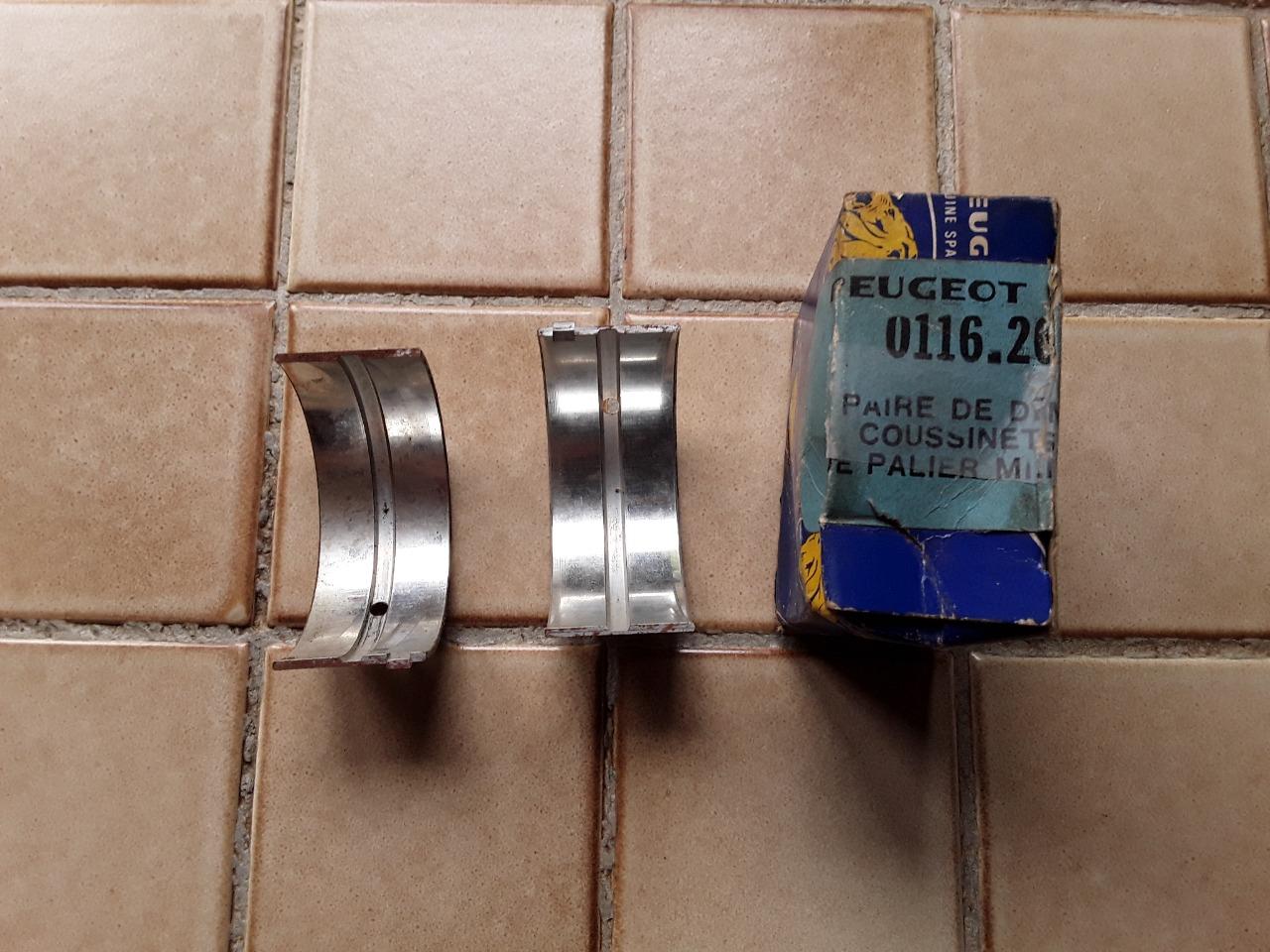 Coussinets paliers PEUGEOT 404 LesAnciennes.com