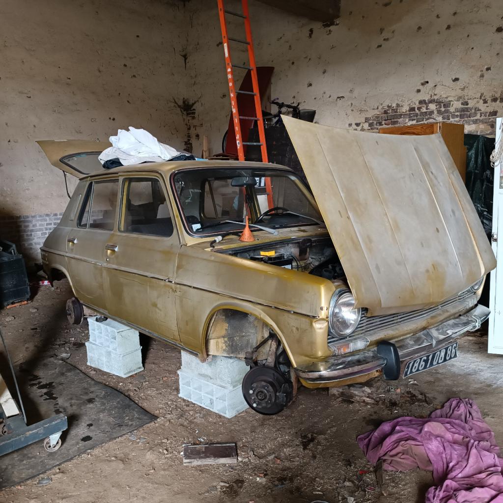 COLONNE DIRECTION / PEDALIER / NEIMAN SIMCA 1100 LesAnciennes.com