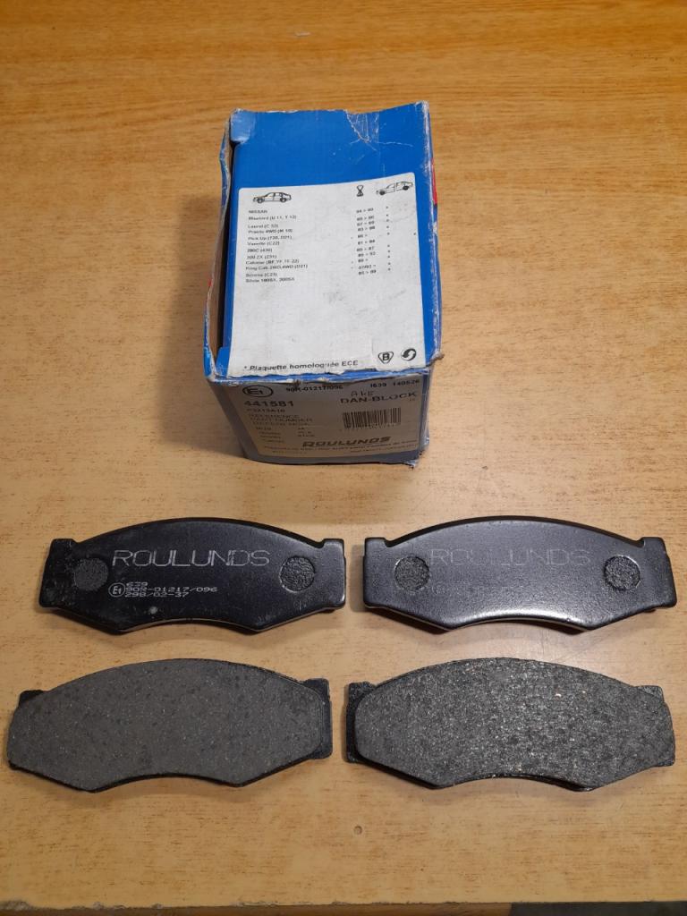 Plaquettes de frein Avant Nissan 300 ZX Silvia LesAnciennes.com