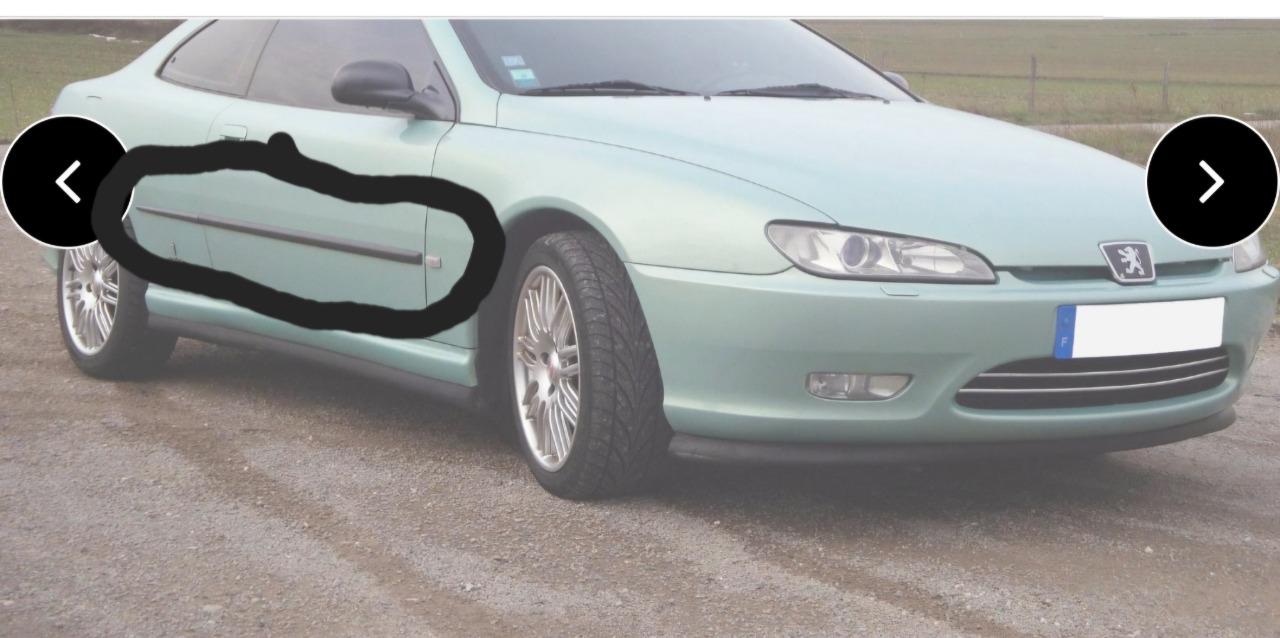 Baguette de porte AVD PEUGEOT 406 Coupé LesAnciennes.com
