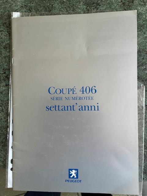 Peugeot 406 Coupé série numérotée Settant ' LesAnciennes.com