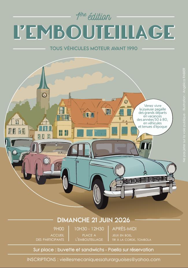 1ere edition Embouteillage a Saturargues LesAnciennes.com