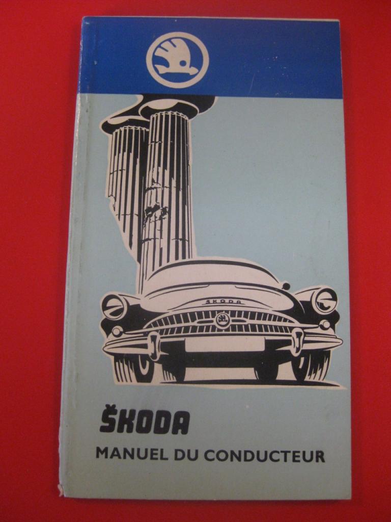 Skoda Octavia 1959, Notice d'entretien LesAnciennes.com