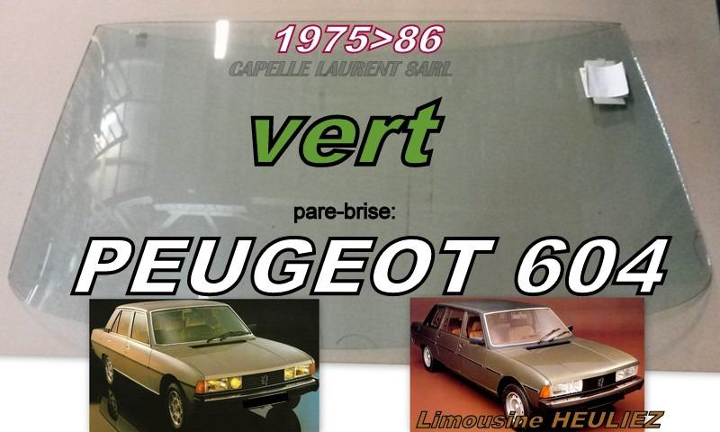 PEUGEOT 604 PARE BRISE NEUF LesAnciennes.com