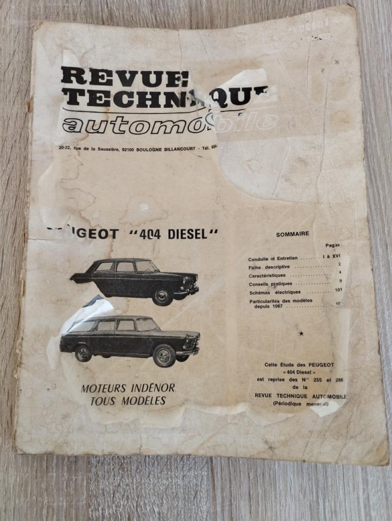 RTA 404 Peugeot Diesel LesAnciennes.com
