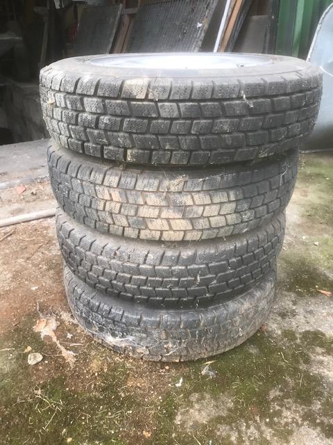 TMISHION jantes et pneus à 5 rayons 4 pièces 55mm avant arrière pneus