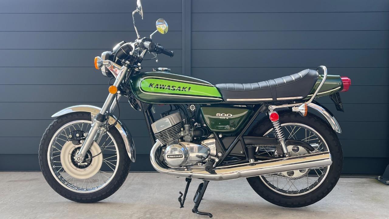 KAWASAKI 500 H1 H 1 D - 1973 LesAnciennes.com
