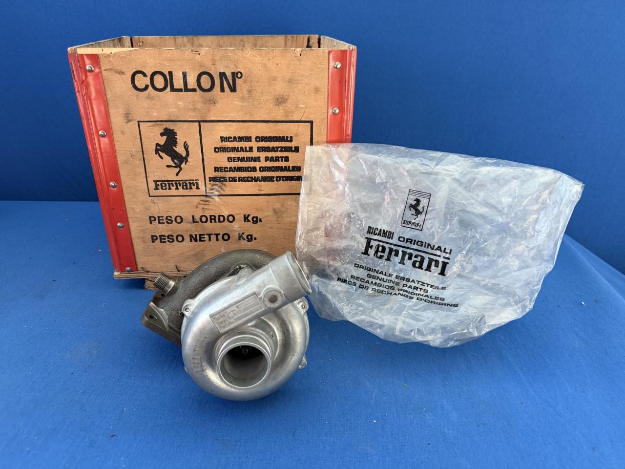 Ferrari 288 GTO Turbocharger NOS LesAnciennes.com