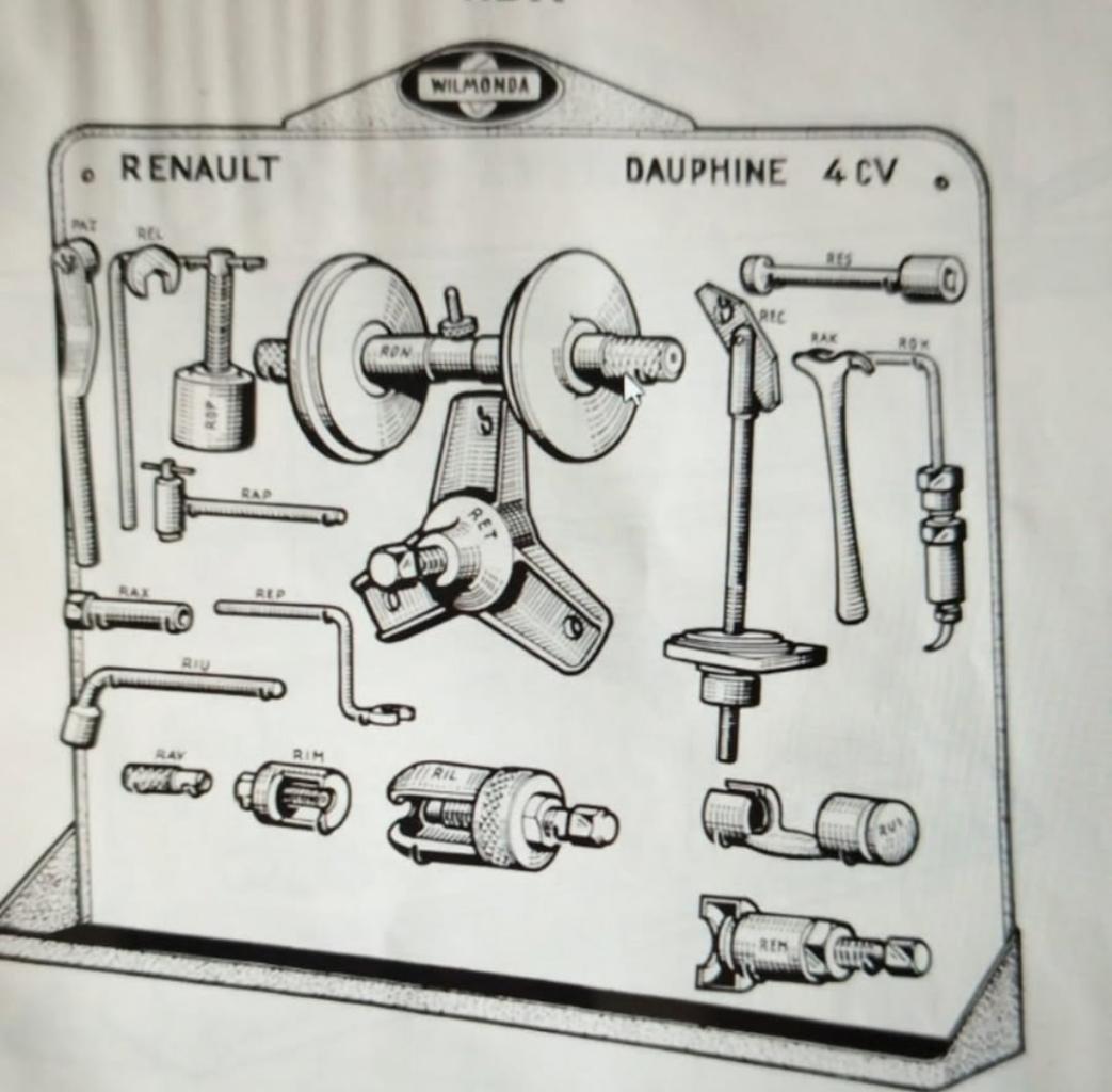 Outillages Wilmonda renault 4 cv LesAnciennes.com