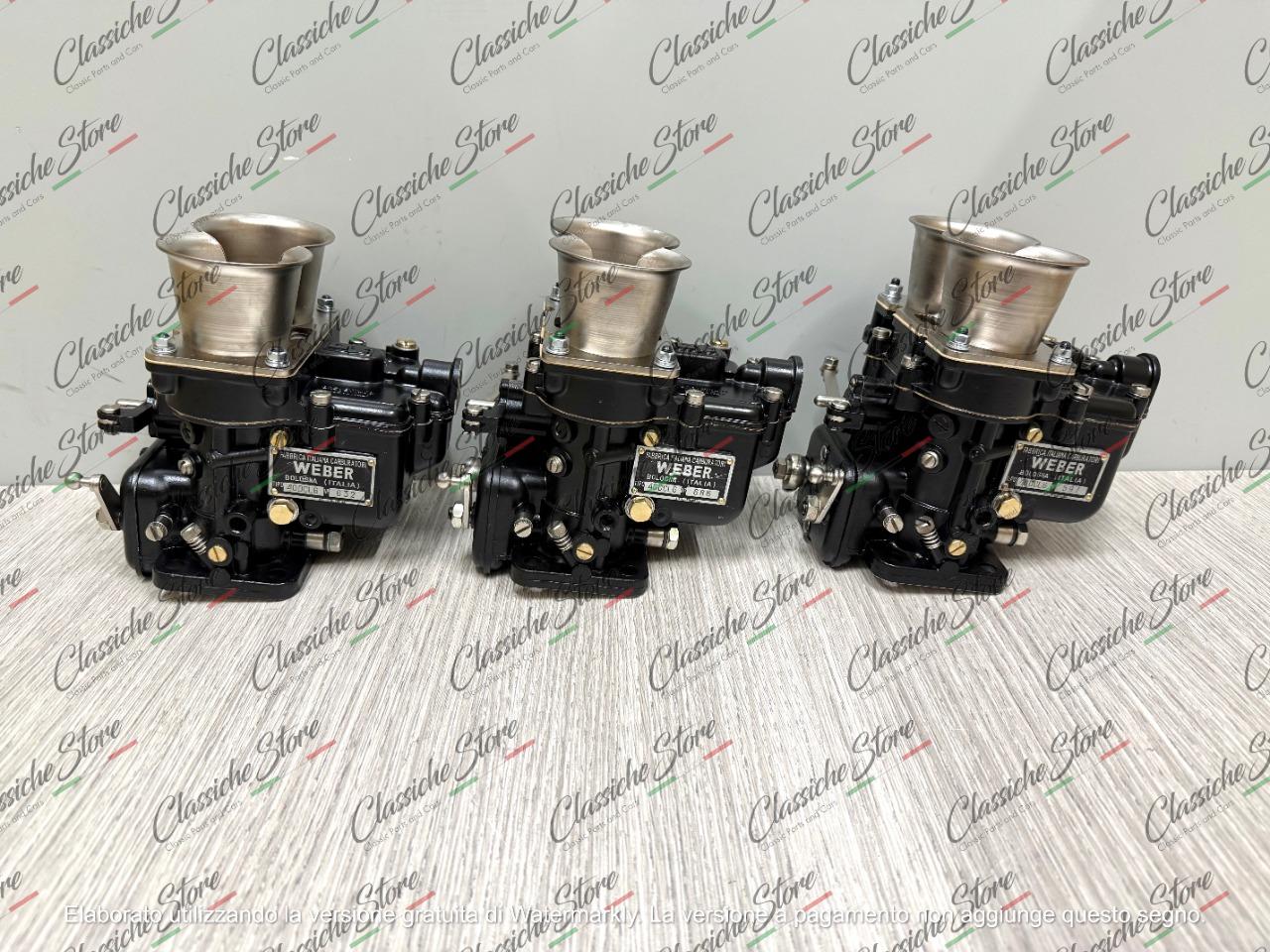 3 Carburateurs Weber 40DCL6 Ferrari LesAnciennes.com