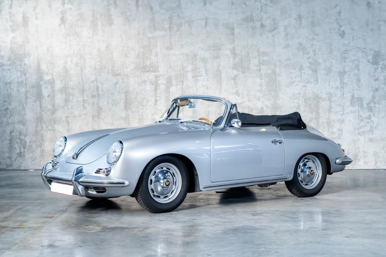 PORSCHE 356 B 1600 Cabriolet - 1963 LesAnciennes.com