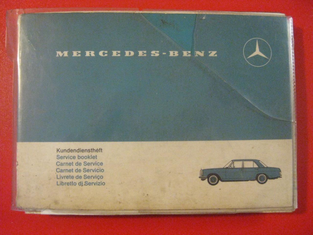 Notice d'entretien Mercédès tous types 1970 LesAnciennes.com