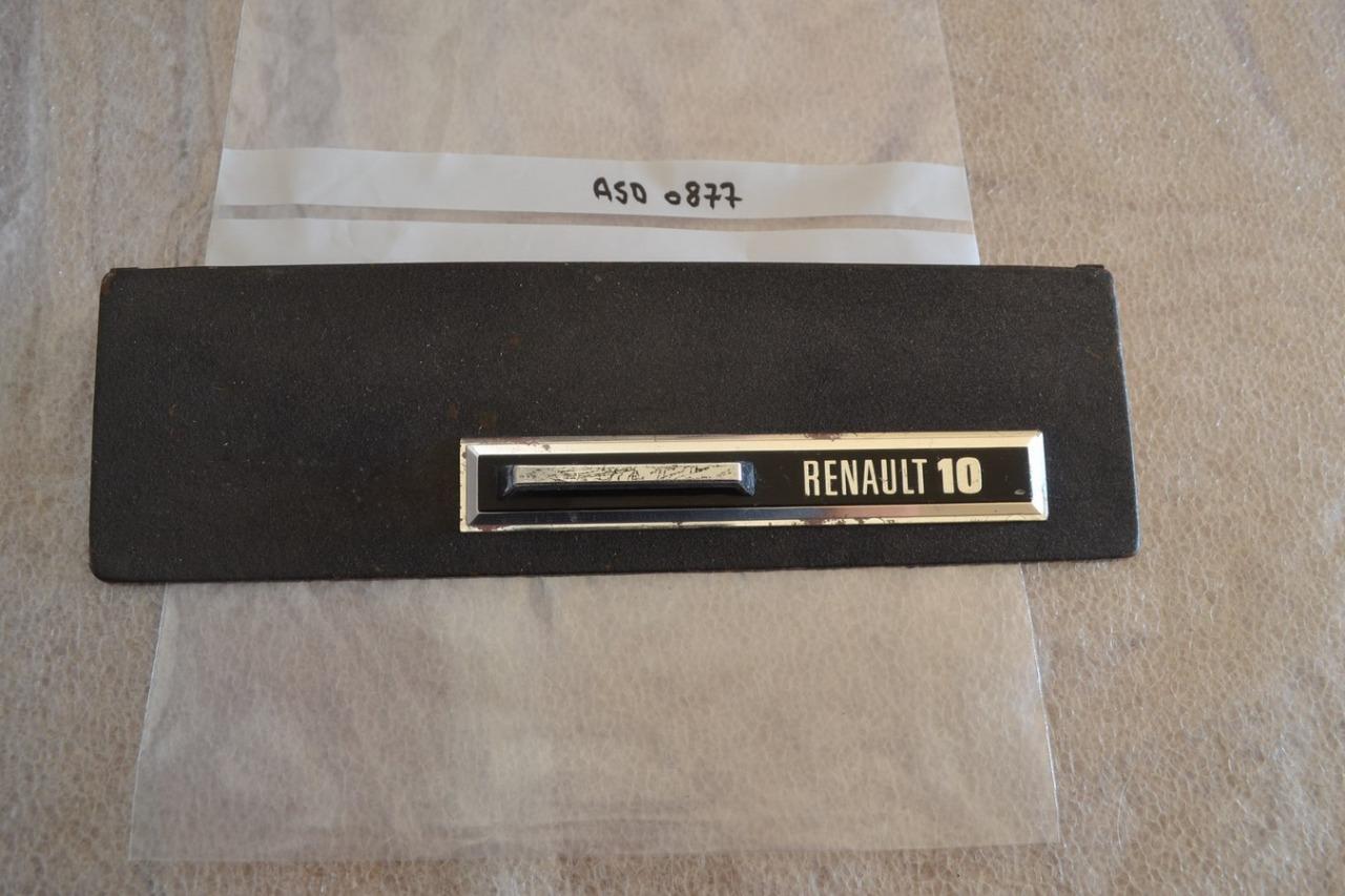 Couvercle boîte à gants RENAULT 10 (R10) LesAnciennes.com