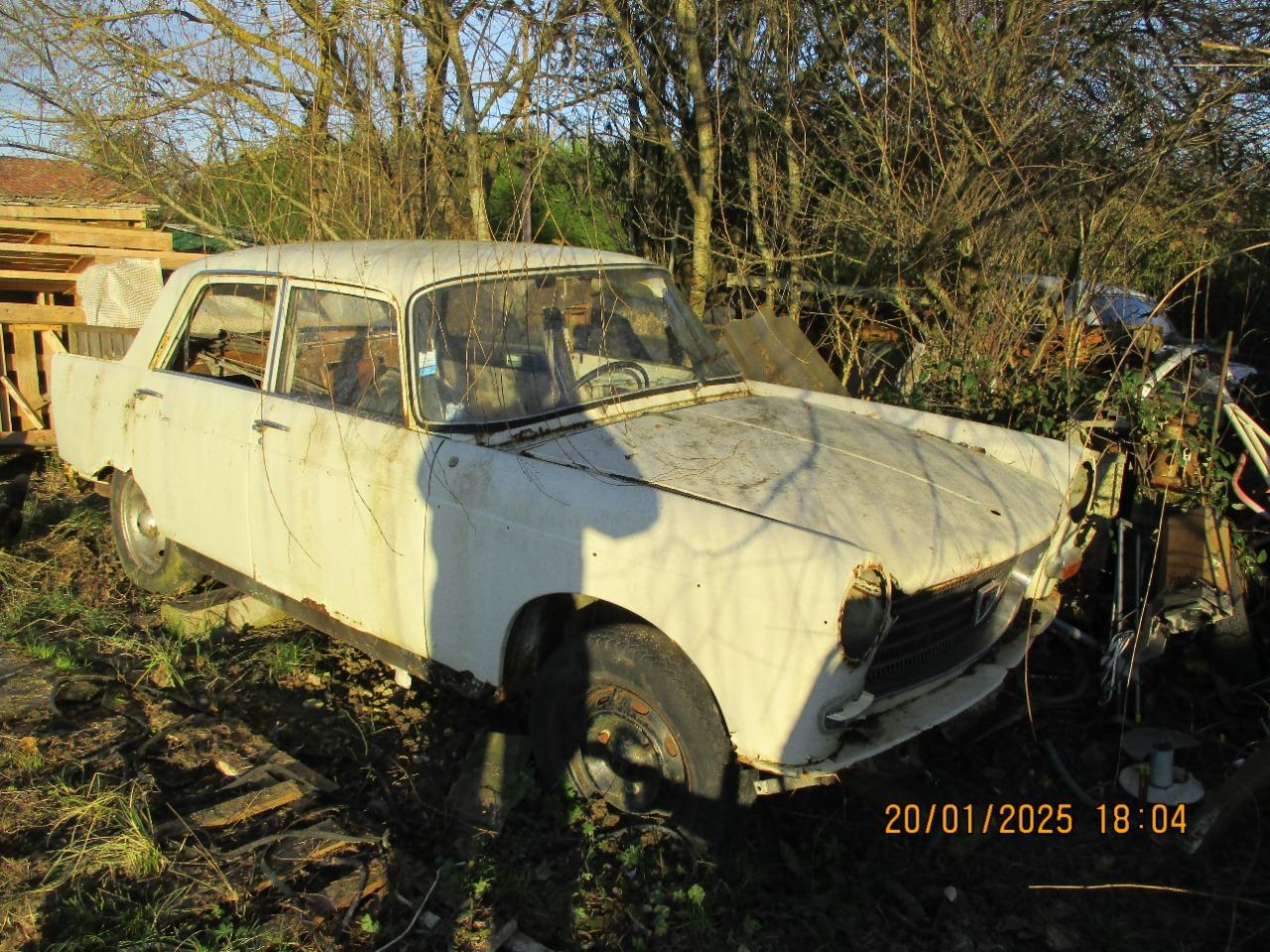 Lot de pièces PEUGEOT 404 404 D LesAnciennes.com