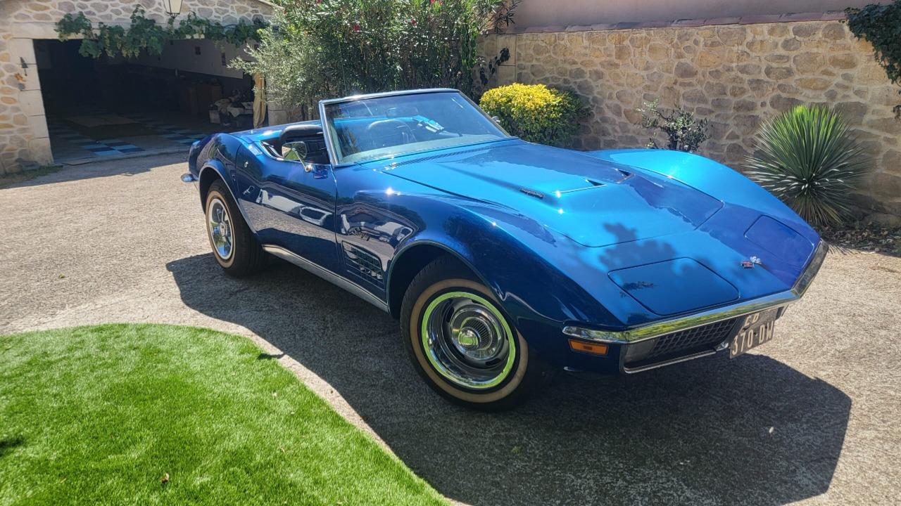 CHEVROLET Corvette C3 CABRIOLET - 1971 LesAnciennes.com