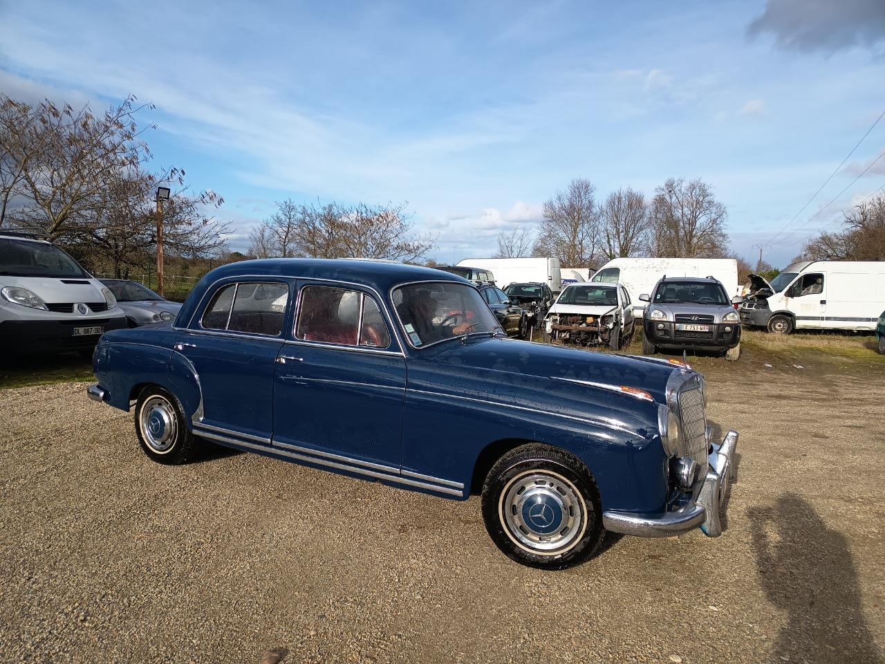 MERCEDES 220 S Ponton - 1958 LesAnciennes.com
