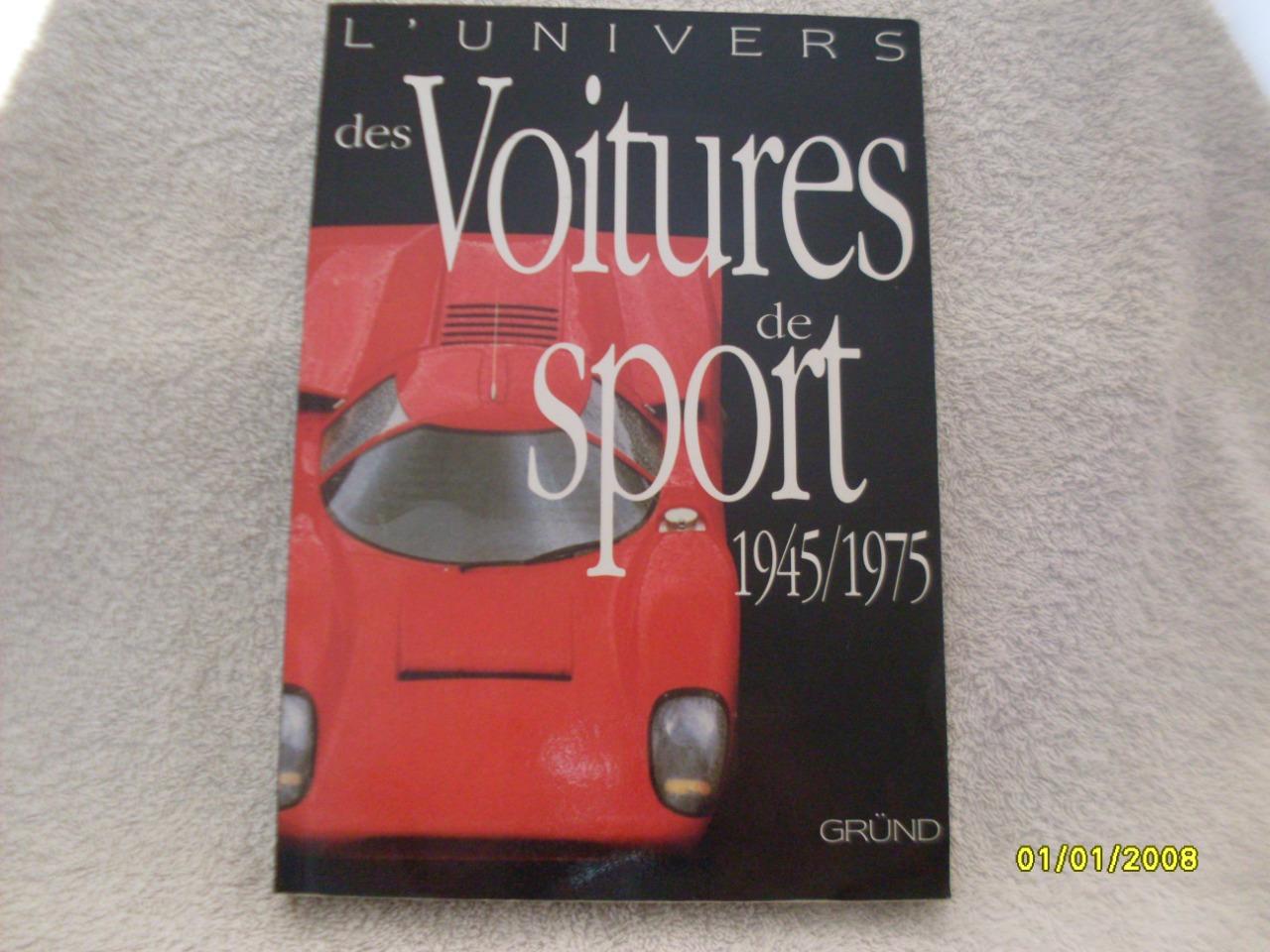 Livre auto L'univers des voitures de sport LesAnciennes.com