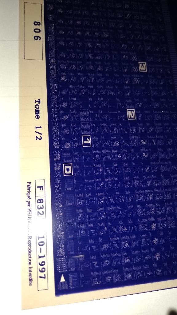 Microfiche Peugeot 806 LesAnciennes.com