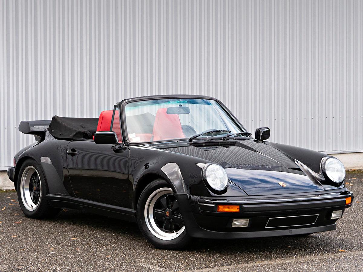 PORSCHE 911 3.2L Cabriolet TLU - 1985 LesAnciennes.com