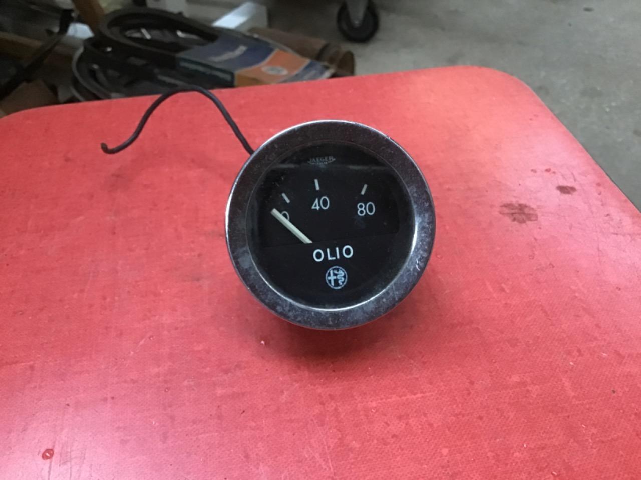 MANOMÈTRE JAEGER HUILE ALFA ROMEO LesAnciennes.com