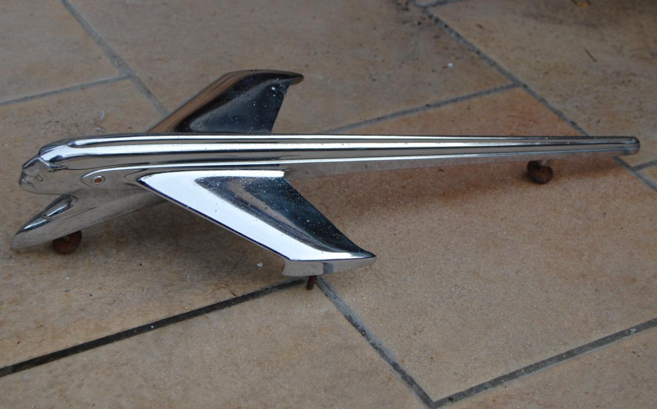 Mascotte capot pontiac 1950 usa oldtimer LesAnciennes.com