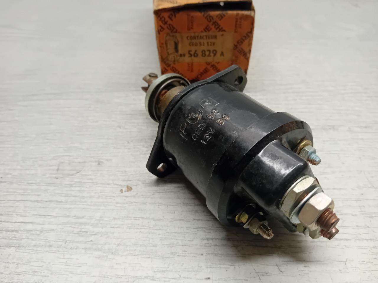 56829A SOLENOIDE DE DEMARREUR PARIS-RHÔNE R8 R10 LesAnciennes.com
