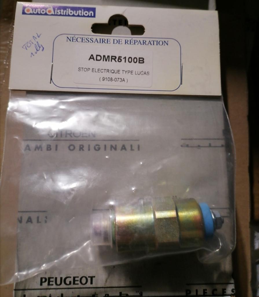 Electrovanne CITROEN AX 1,4 diesel mot TUD3 LesAnciennes.com