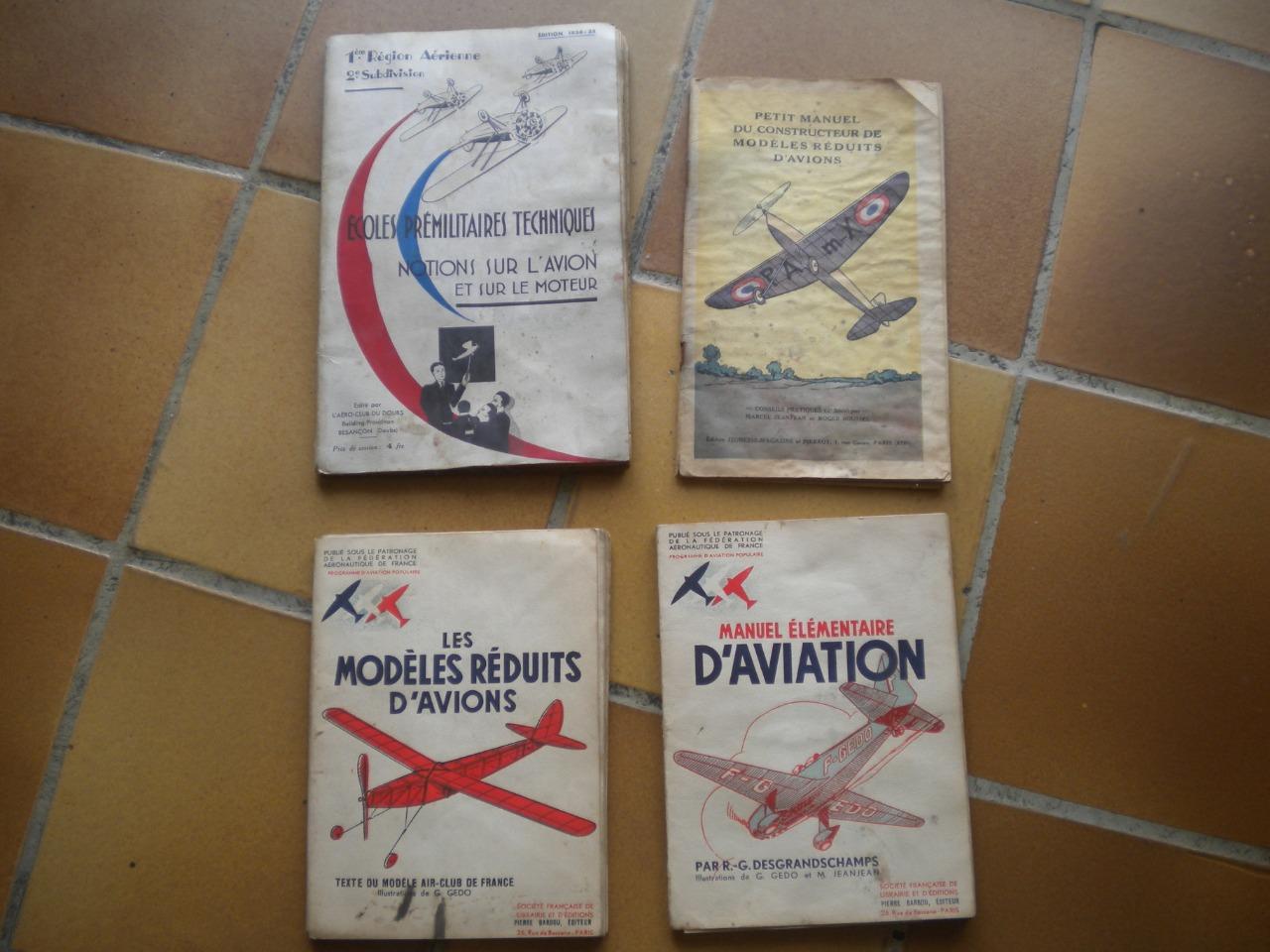 Lot 4 livrets sur aéronautique avion LesAnciennes.com