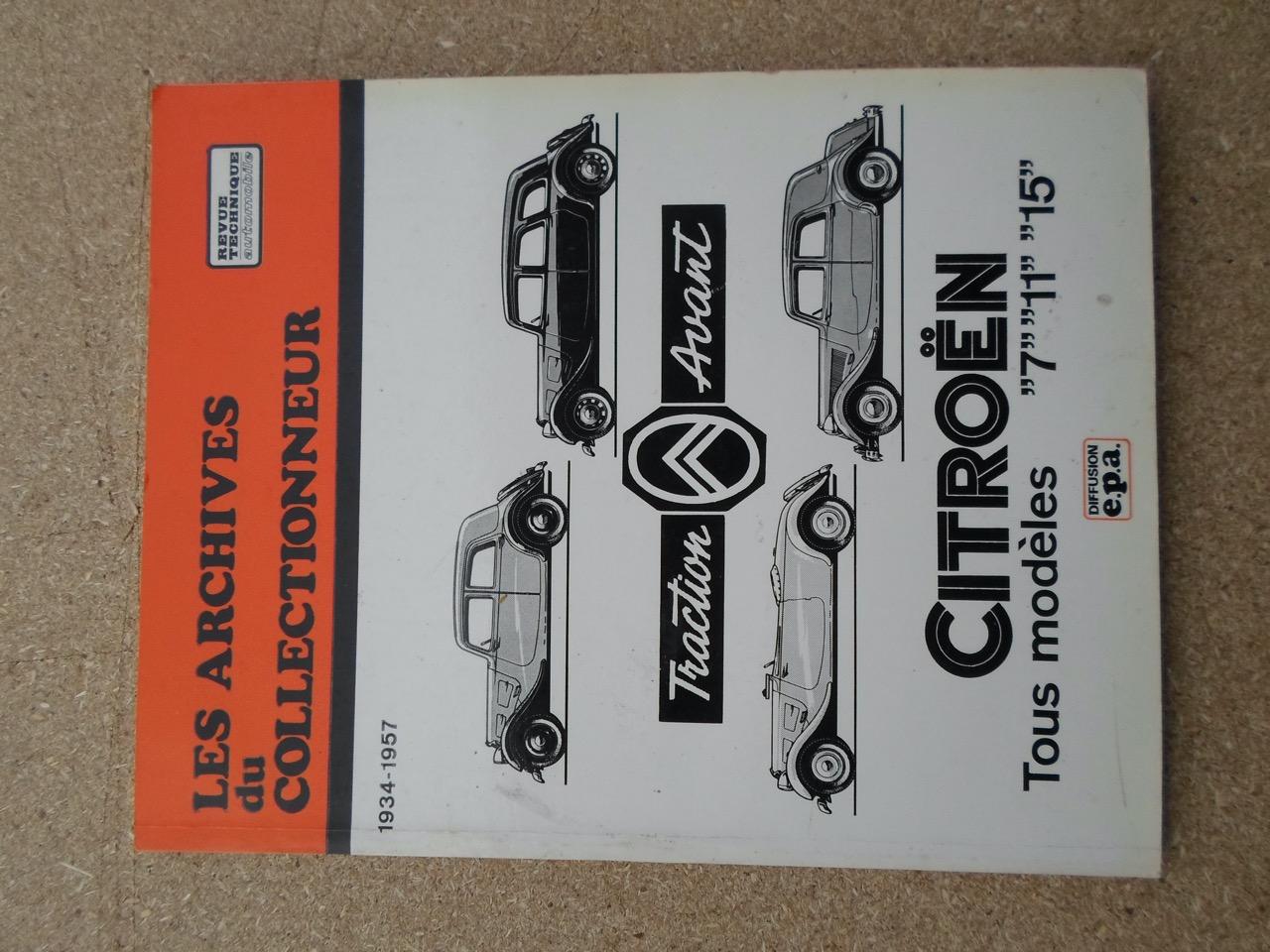 Les archives du collection.. traction 7,11,15 LesAnciennes.com