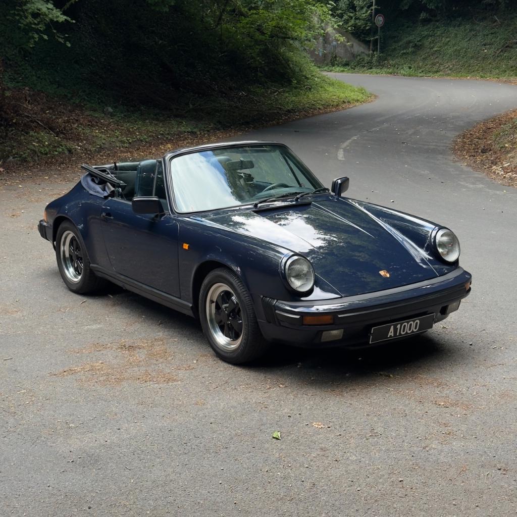 PORSCHE 911 3.2L Cabriolet - 1985 LesAnciennes.com