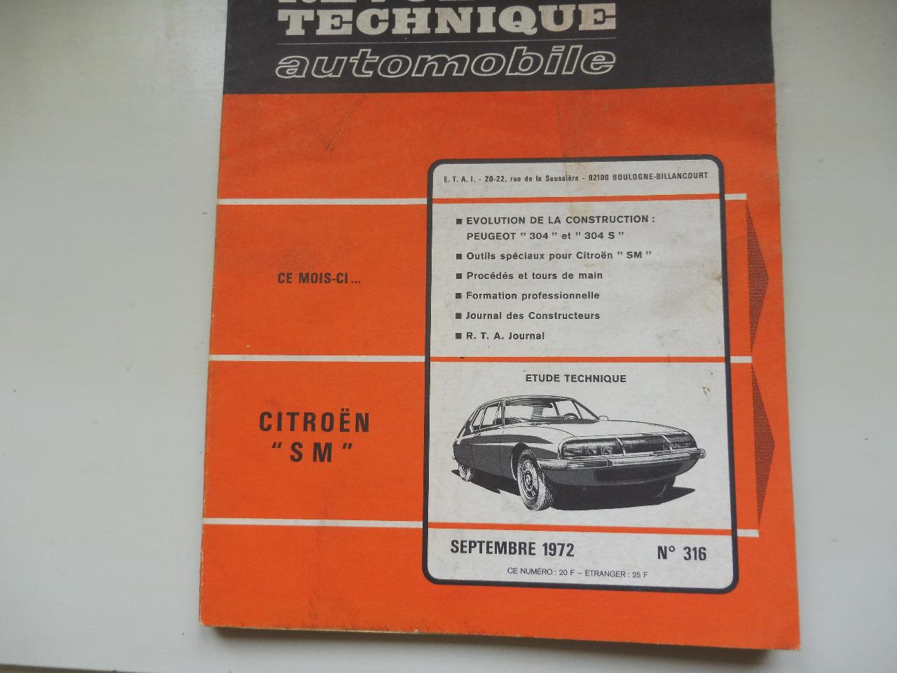 Revue technique SM LesAnciennes.com