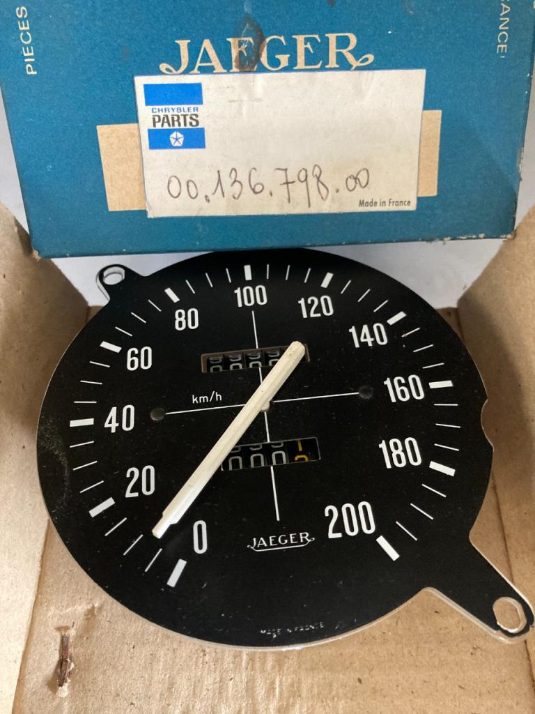 Compteur neuf JAEGER TALBOT MURENA LesAnciennes.com