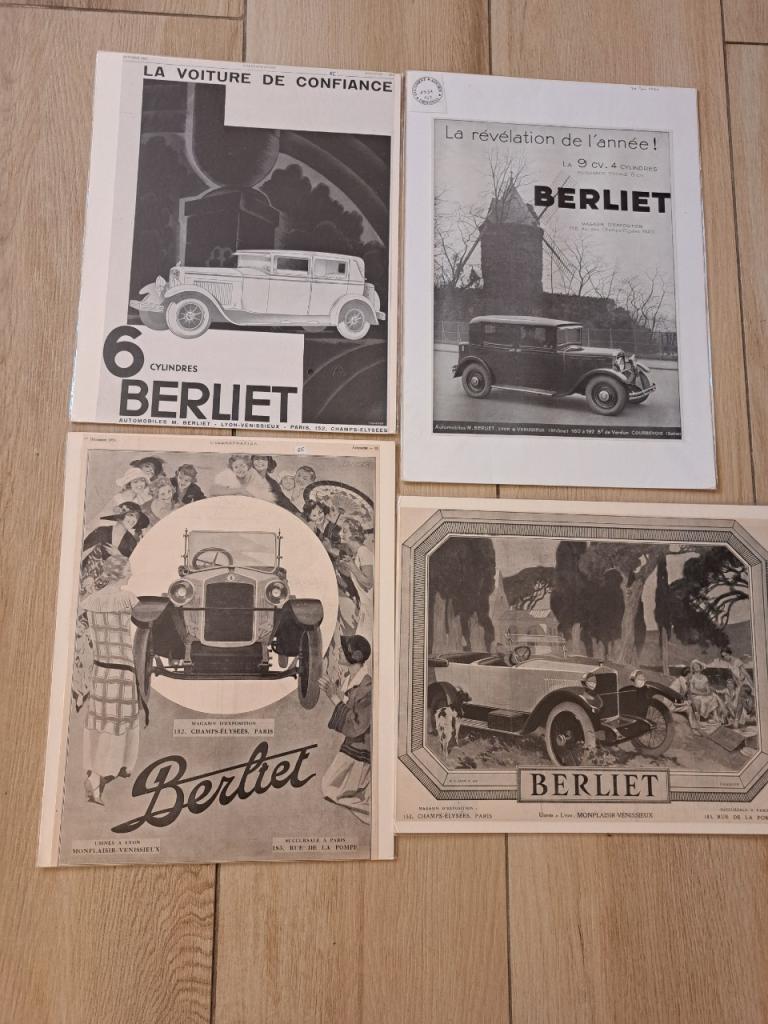 AFFICHES PUBLICITAIRES "BERLIET " LesAnciennes.com