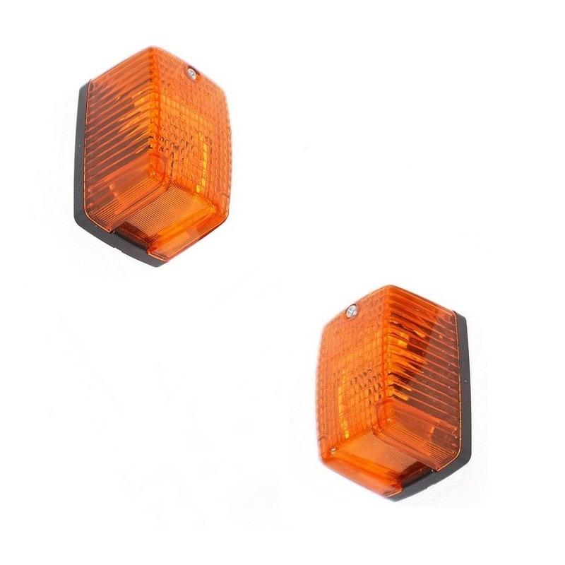 Jeu de 2 feux latéraux clignotants pour VESPA 400 LesAnciennes.com