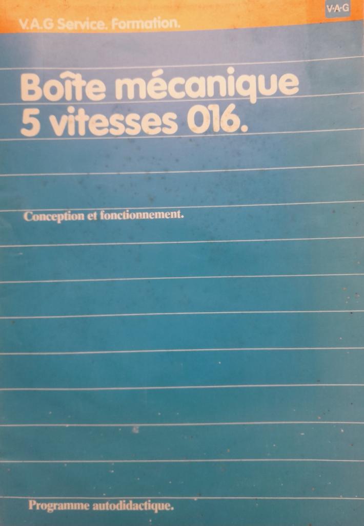 Audi Boite mécanique 5 vitesses 016 LesAnciennes.com