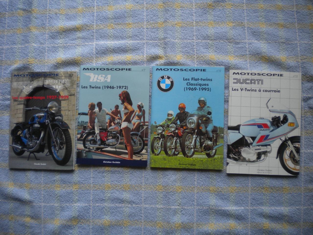 Lot de 4 Motoscopie , sur motos anciennes LesAnciennes.com