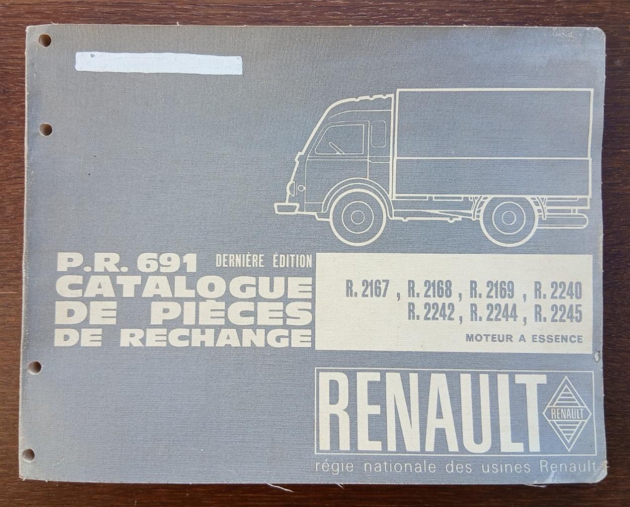 Catalogue Pièces Renault Galion LesAnciennes.com