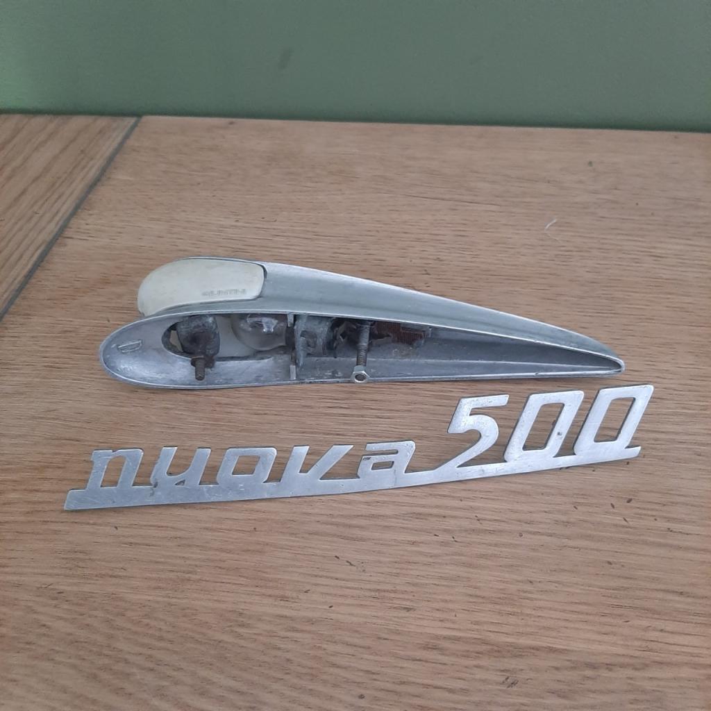 Monograme FIAT nuova 500 LesAnciennes.com