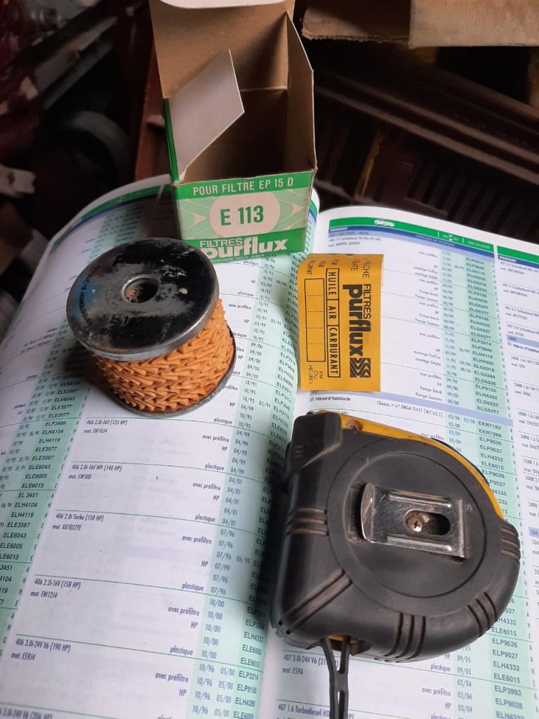 Filtre à essence PEUGEOT 404 Ti LesAnciennes.com