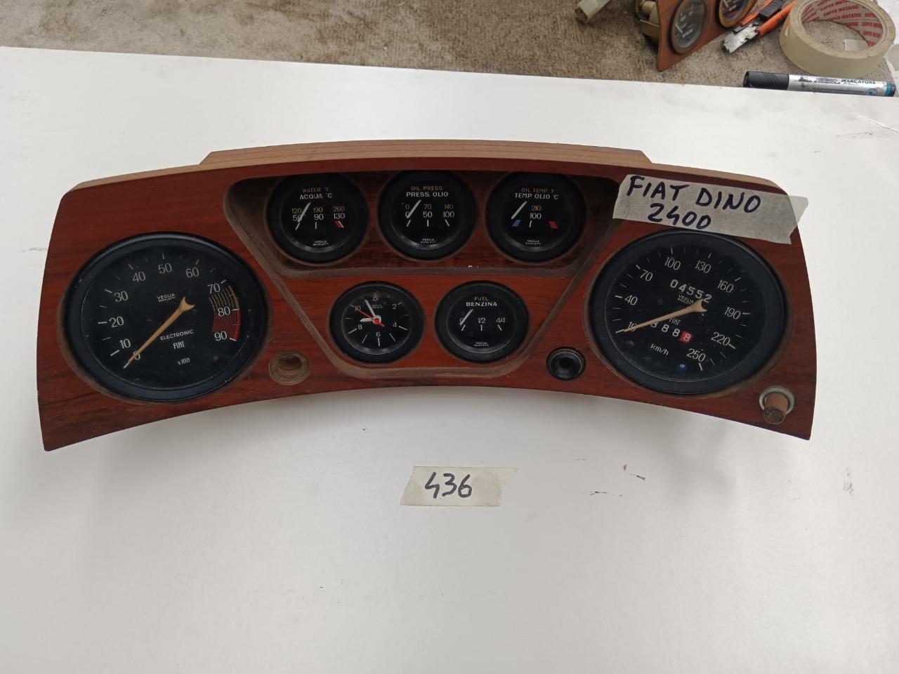 Compteur pour Fiat Dino 2400 LesAnciennes.com