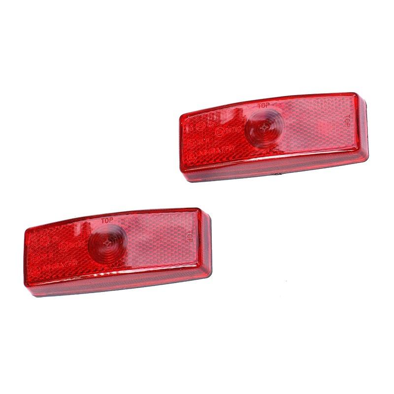 Jeu de 2 feux de position rouge LesAnciennes.com