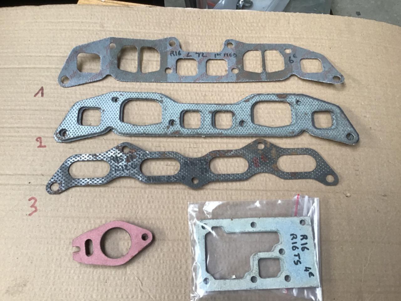 JOINTS COLLECTEUR POMPE RENAULT 16 (R16) R12/15/17 LesAnciennes.com